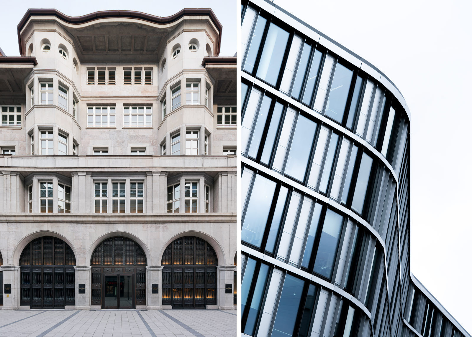 Klassische Architektur trifft die Moderne