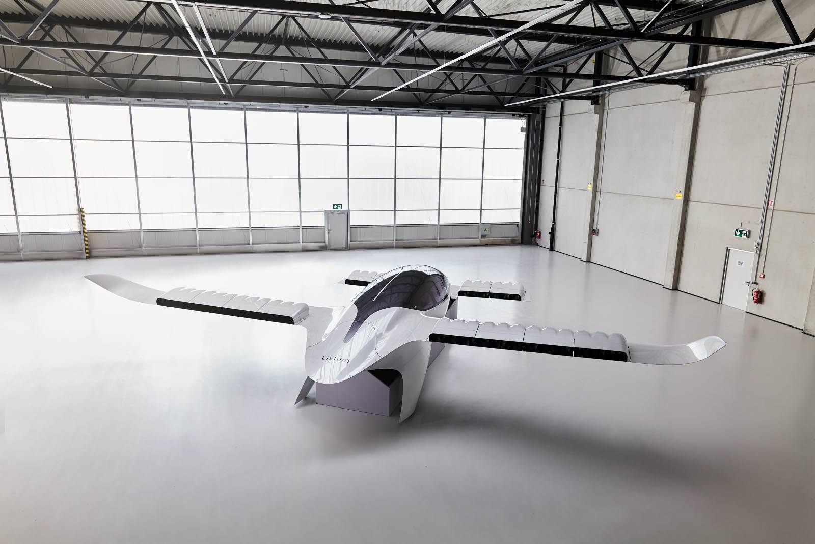 Lilium Jet in Hanger in Munich