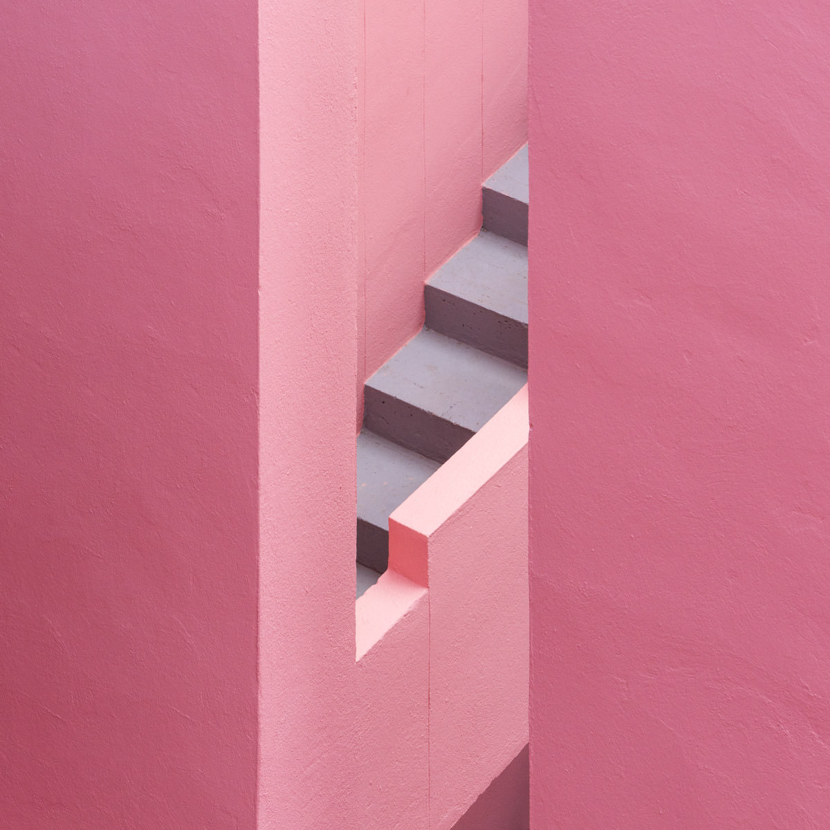 Detail einer der Treppen