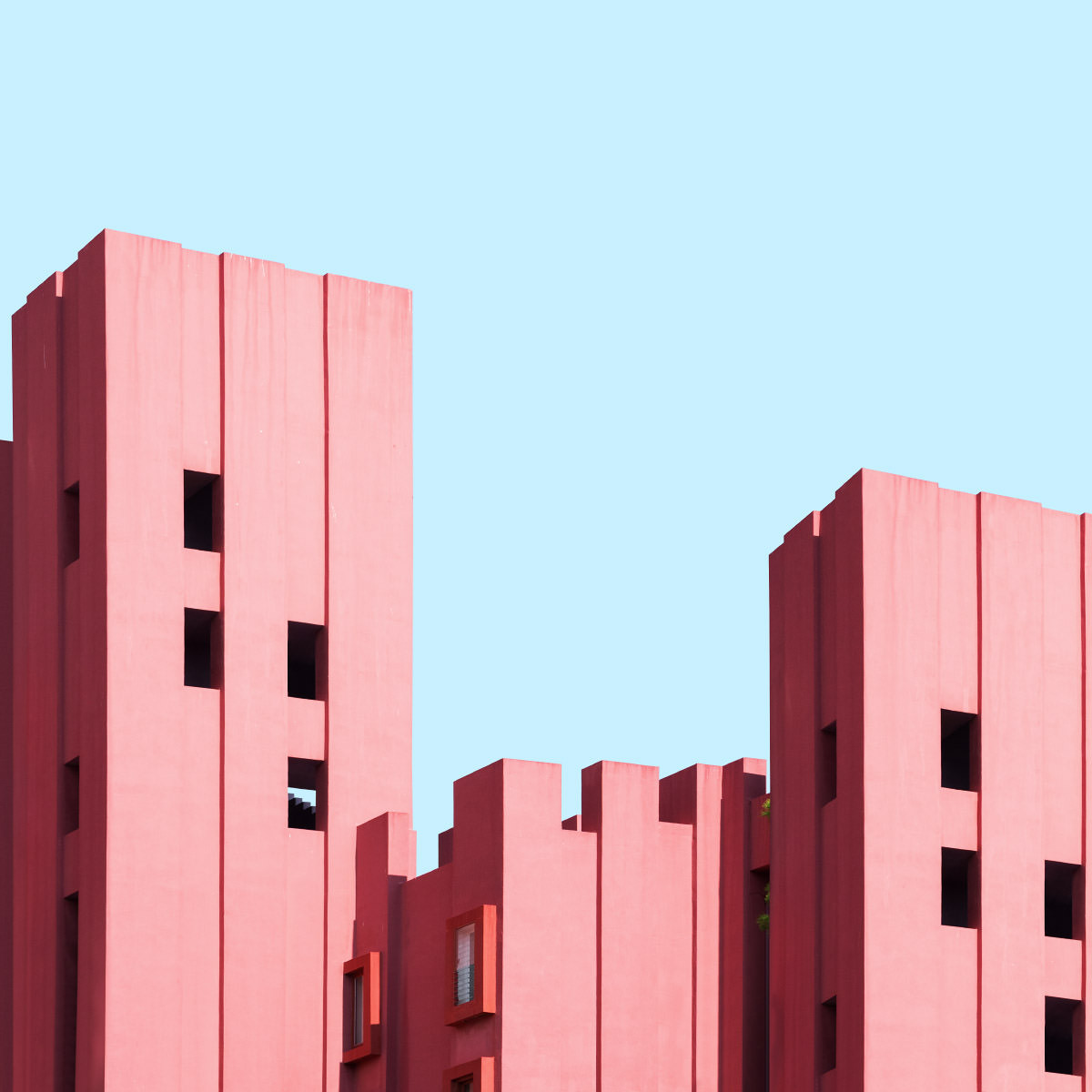 Ansicht außerhalb des Areals