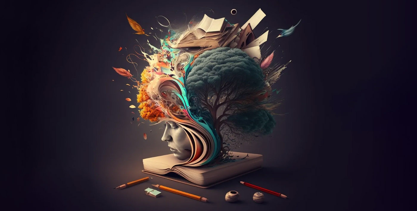 Composing Motiv für den Blog Beitrag über Kreativität