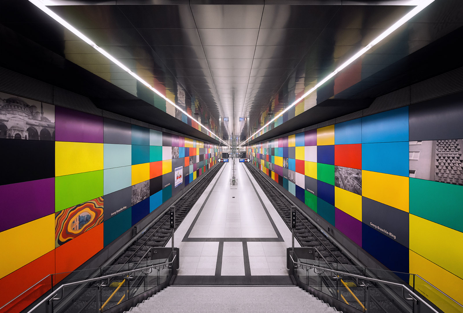 U-Bahn Station München Goerg-Bräuchle-Ring