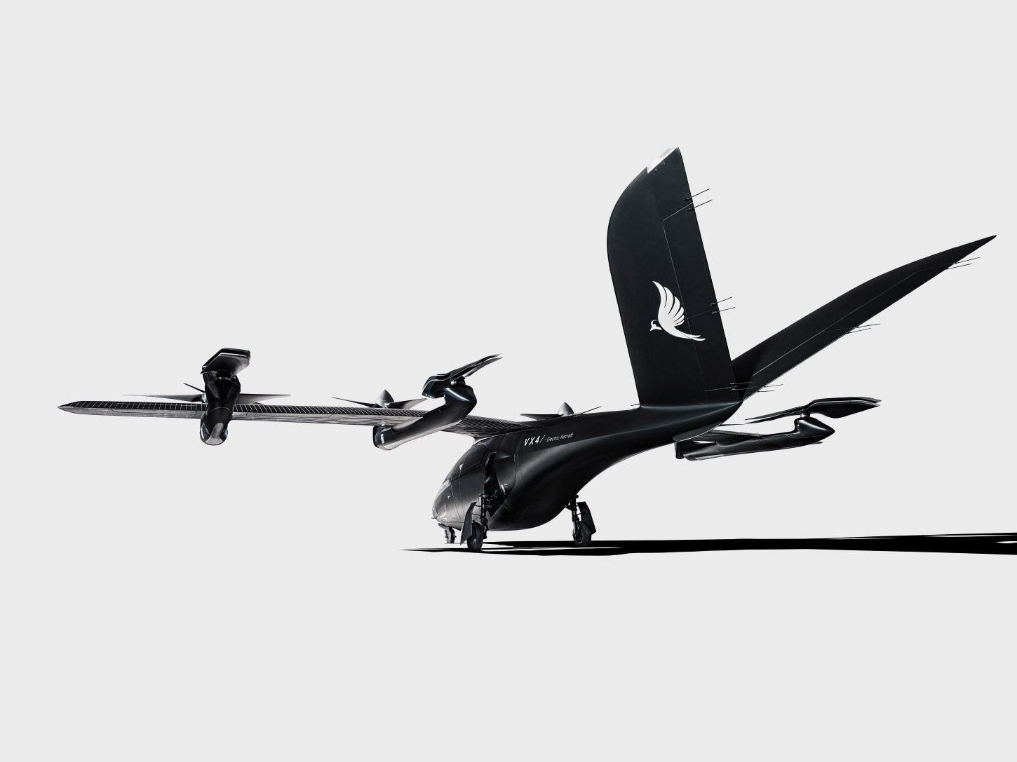 Vertical Aerospace VX4 Ansicht von hinten
